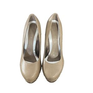 Aldo cream high heel shoes size 38(7.5)